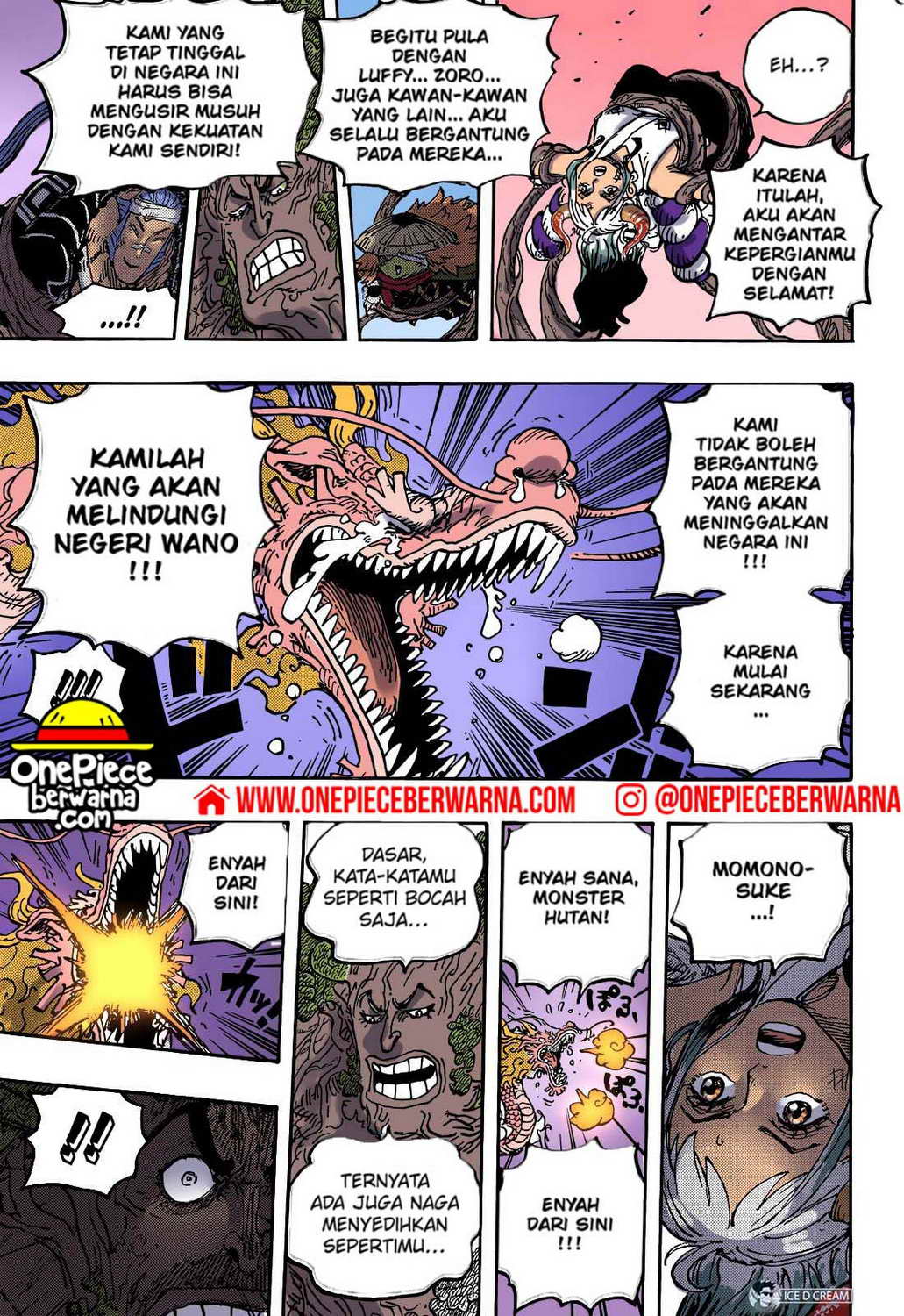 One Piece Berwarna Chapter 1055